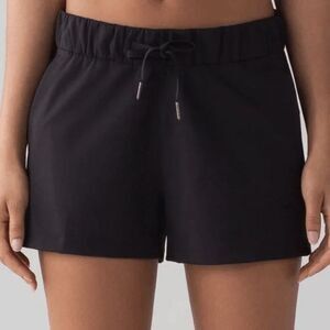 Lululemon on the fly short *2.5 womens 10 black active gym fitness workout #p
